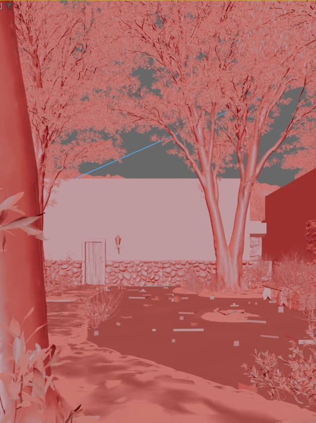 Clay render — 3D modeling without materials, architectural verification stage
